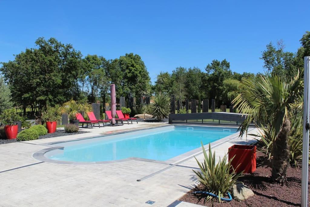 Villa Grand Standing Avec Piscine Proche Nantes La Chapelle-Heulin Luaran gambar